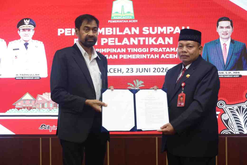 Misran Fuadi Dipercaya Pimpin Dinas Syariat Islam Aceh