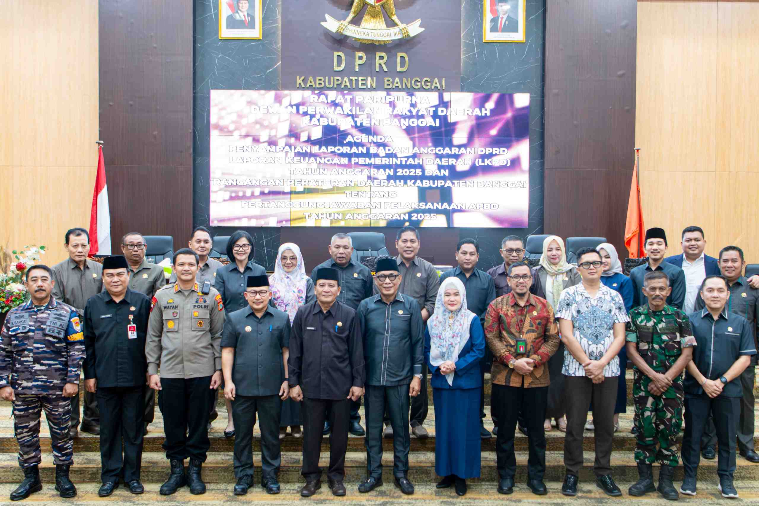 DPRD Banggai Setujui Pertanggungjawaban APBD 2025
