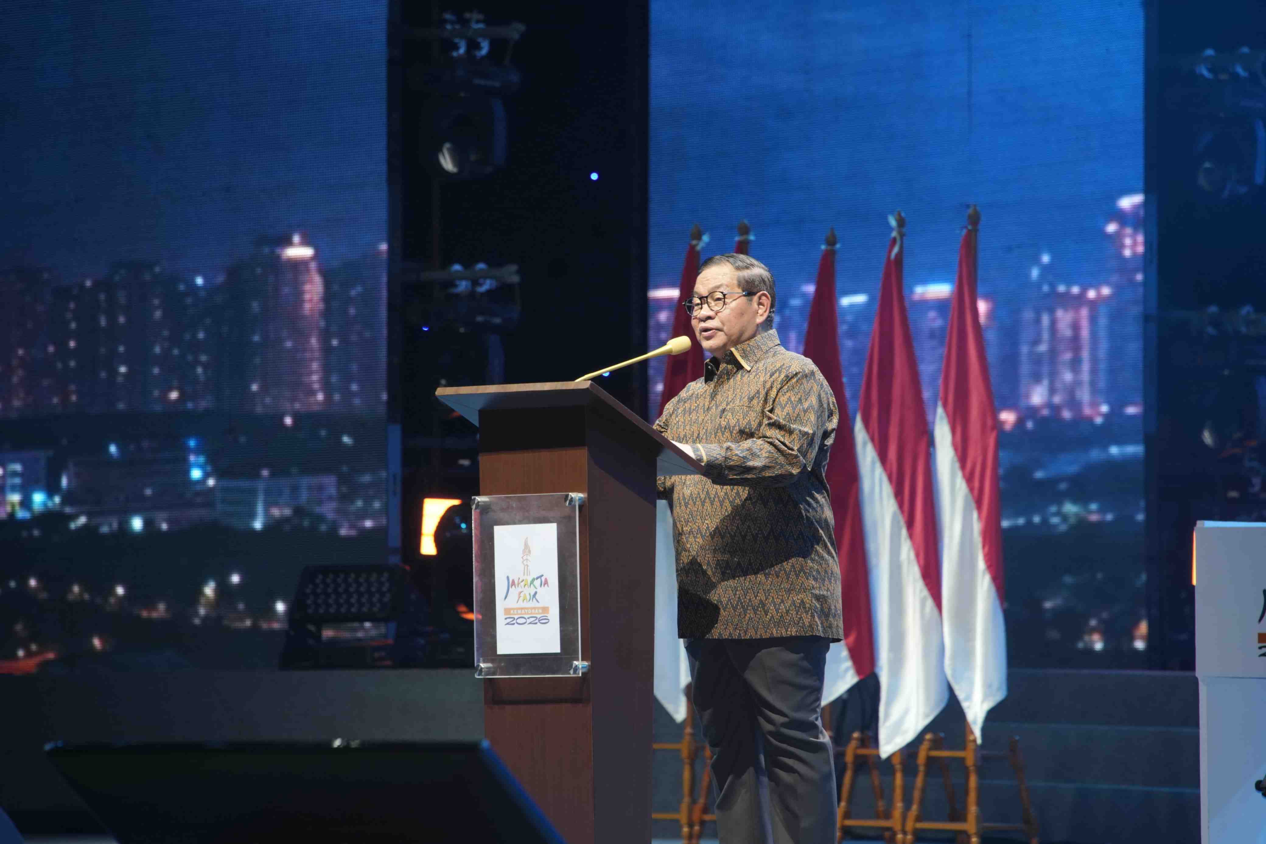 Jakarta Fair Kemayoran 2026 Dibuka, Pramono Anung Targetkan Transaksi Tembus Rp8 Triliun