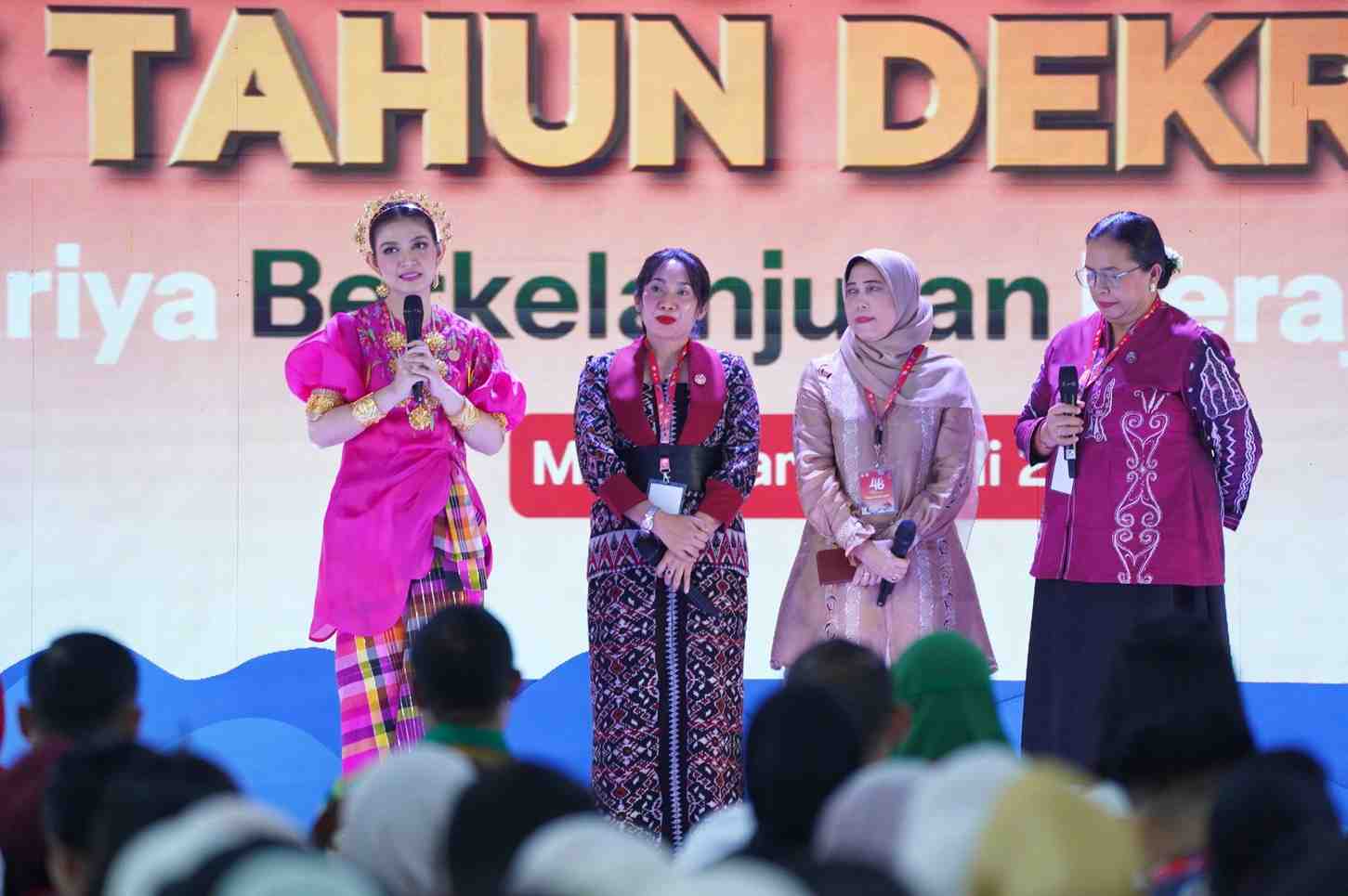 Ribuan Pengrajin Berkumpul di Makassar, Selvi Gibran: Dekranas Adalah Rumah Bersama