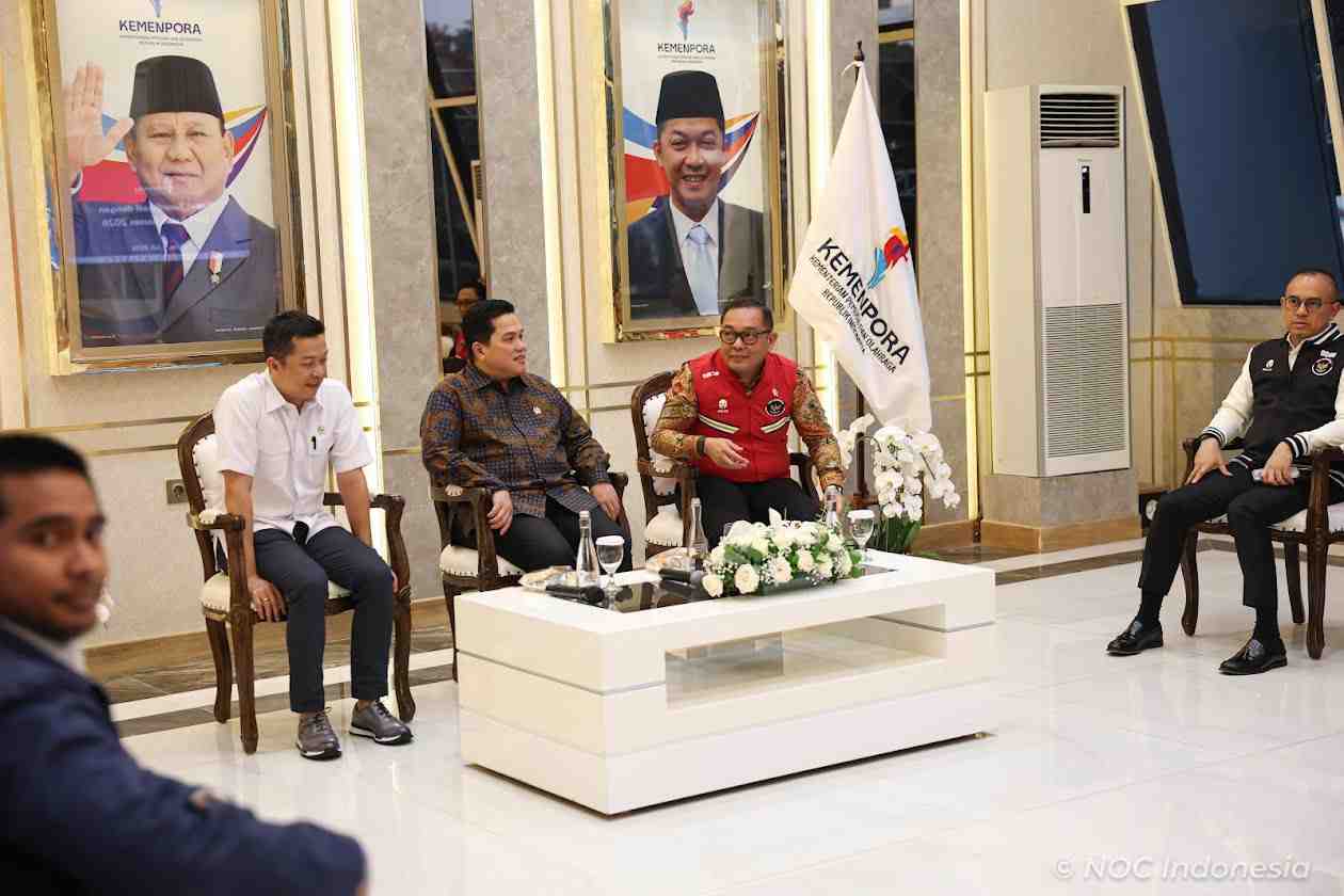 Target Empat Emas Asian Games 2026 Diperkuat Sinergi Pemerintah dan NOC Indonesia