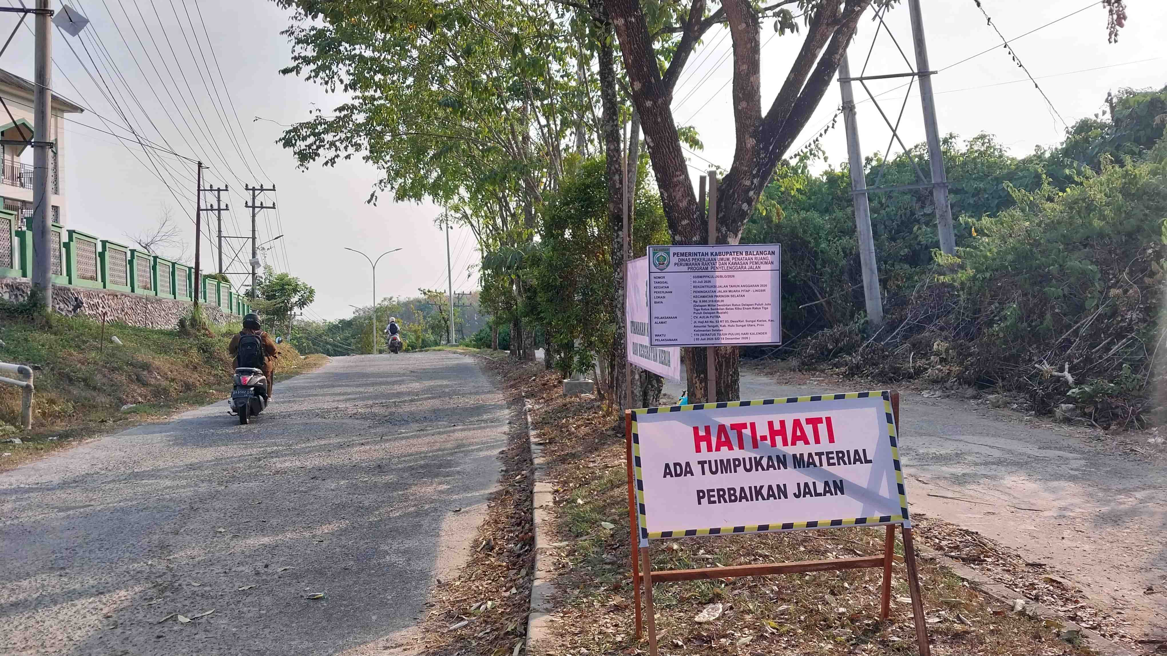 Jalan Muara Pitap-Lingsir Mulai Ditingkatkan, Dukung Mobilitas dan Pertumbuhan Ekonomi