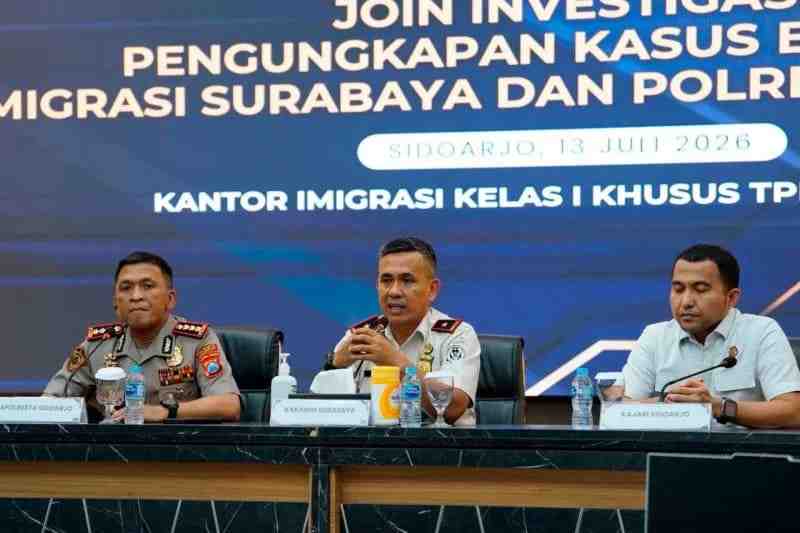 Imigrasi Surabaya Ungkap Kasus Pelanggaran Paspor 15 WNA 