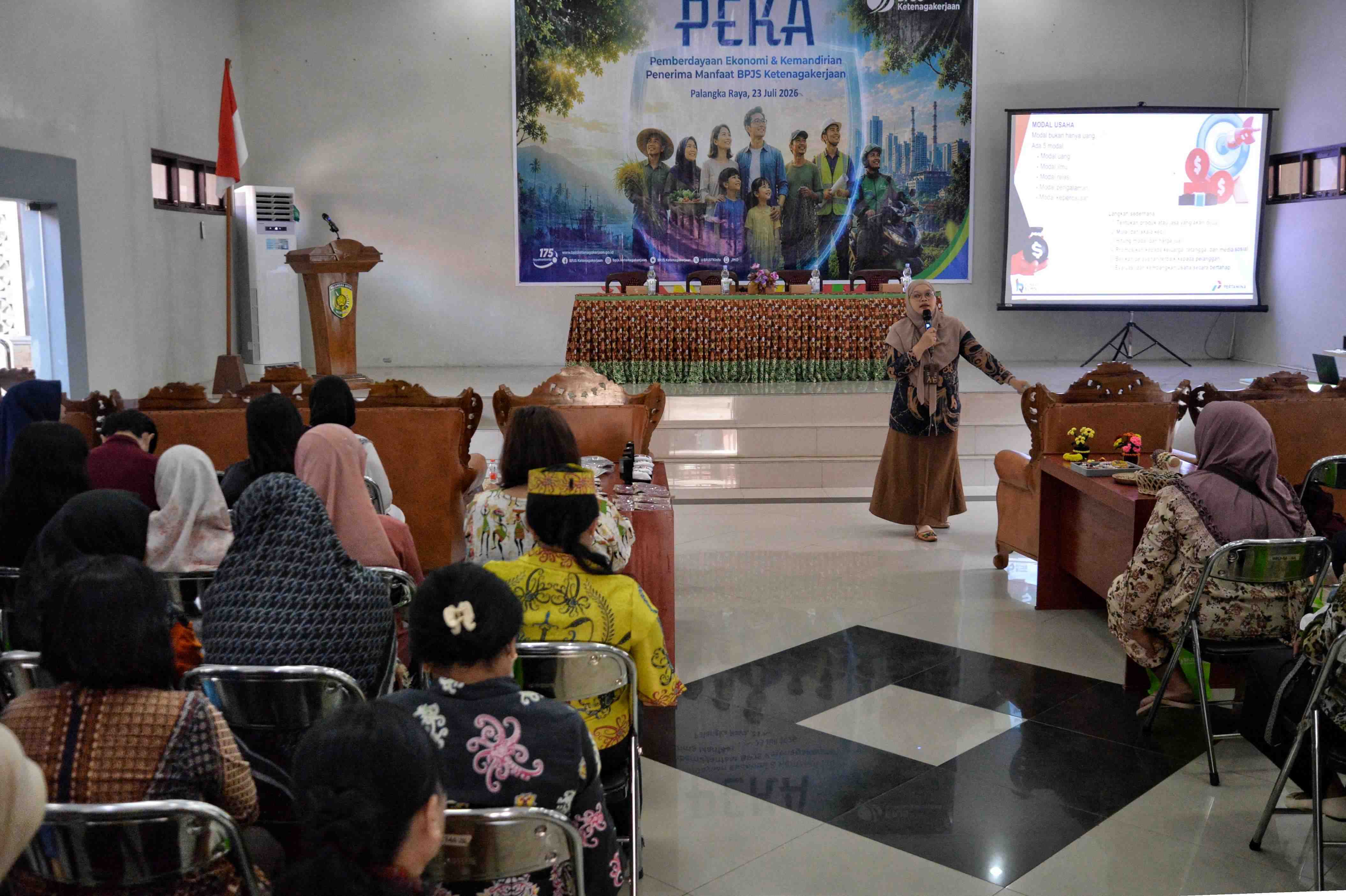 PEKA BPJS Buka Jalan Keluarga Penerima Santunan Lebih Mandiri