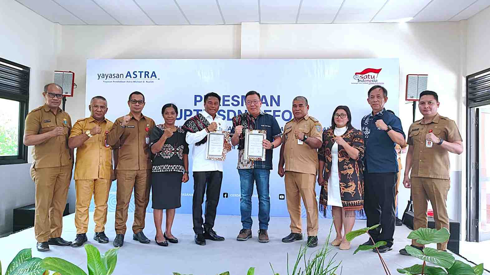 Kolaborasi Pemkab Rote Ndao dan Astra Perkuat Infrastruktur Pendidikan, SD Negeri Oefoe Miliki Gedung Baru