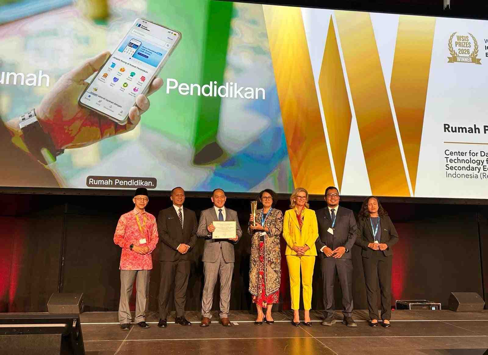 Rumah Pendidikan Jadi Bukti Transformasi Digital Pendidikan Indonesia Mendunia
