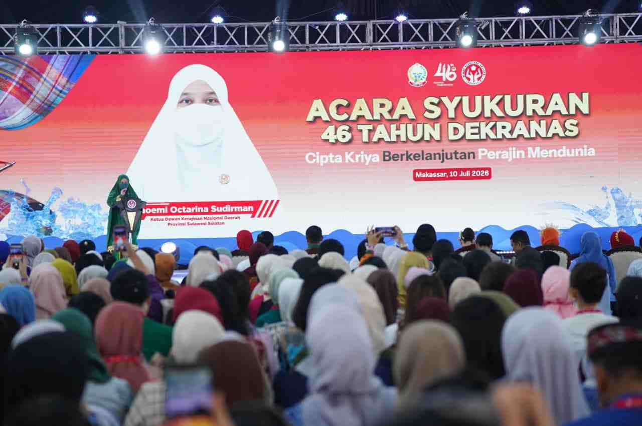 Pameran HUT ke-46 Dekranas, Dekranasda Sulsel Siapkan 200 Stan dan 3.000 UMKM