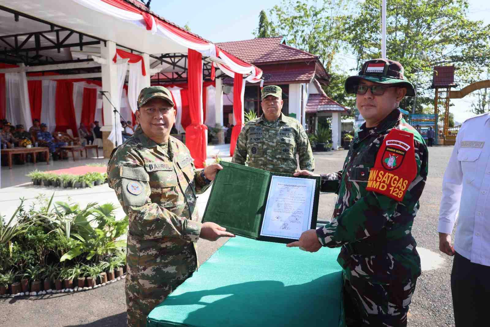 TMMD ke-129 Dimulai, Barito Kuala Percepat Pembangunan Desa Tamban Bangun