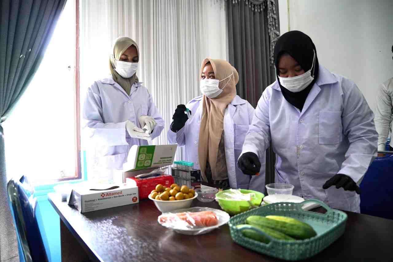 DKP3 Balangan Awasi Keamanan Pangan di SPPG Lampihong