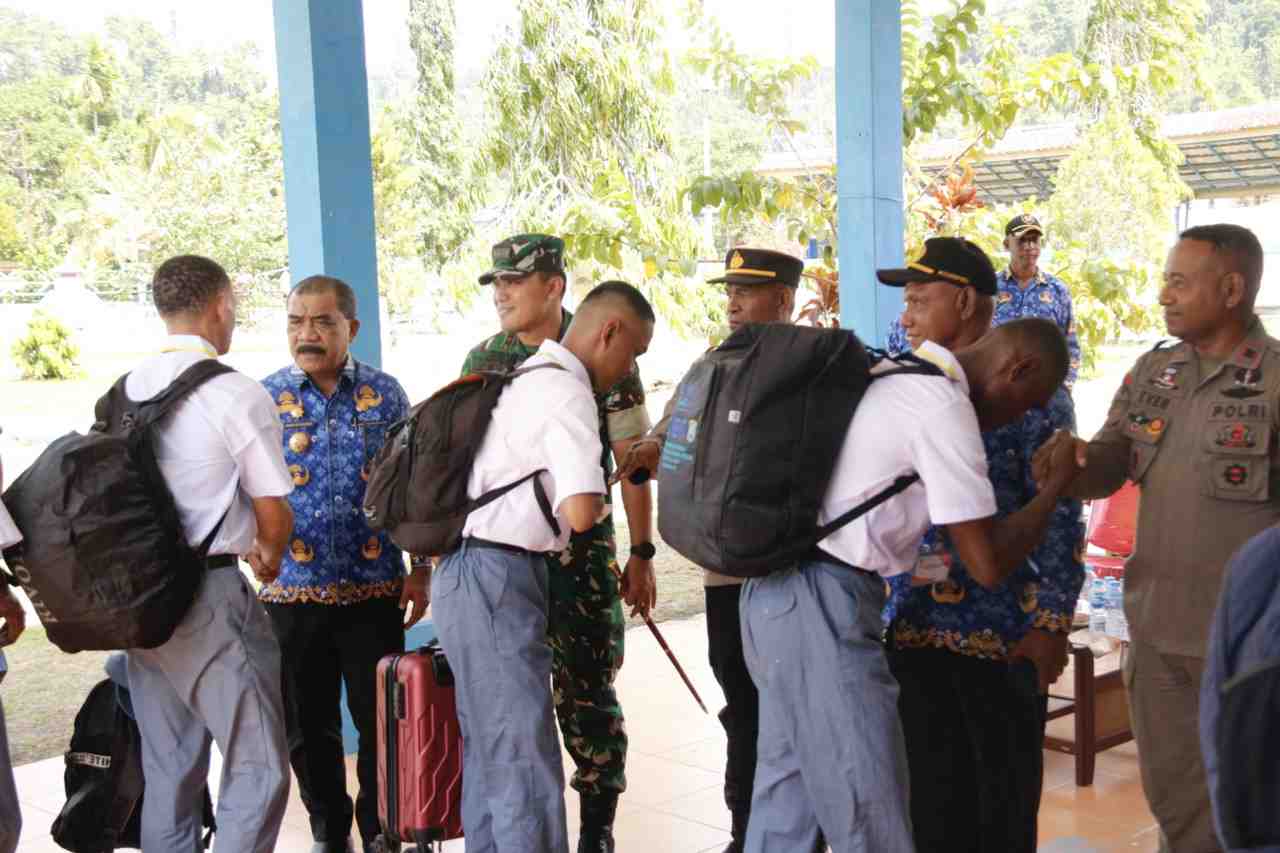 40 Calon Paskibraka Raja Ampat Ikuti Diklat Jelang HUT Ke-81 RI
