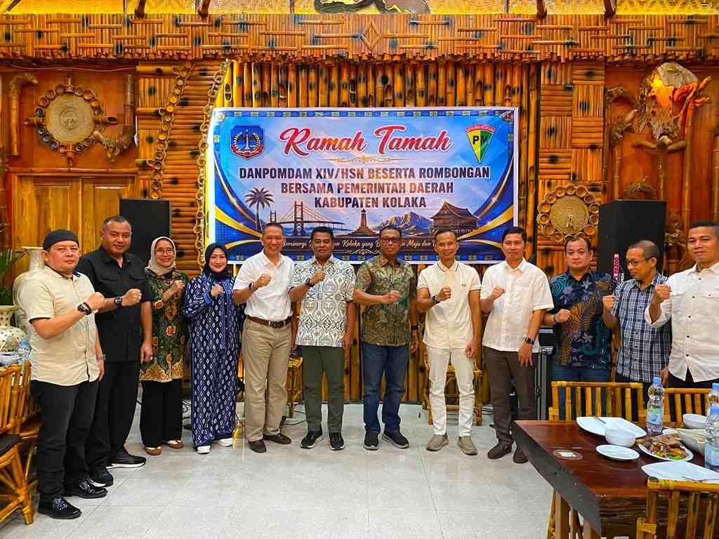 Jaga Stabilitas Daerah, Pemkab Kolaka dan Pomdam XIV/Hasanuddin Perkuat Sinergi Keamanan