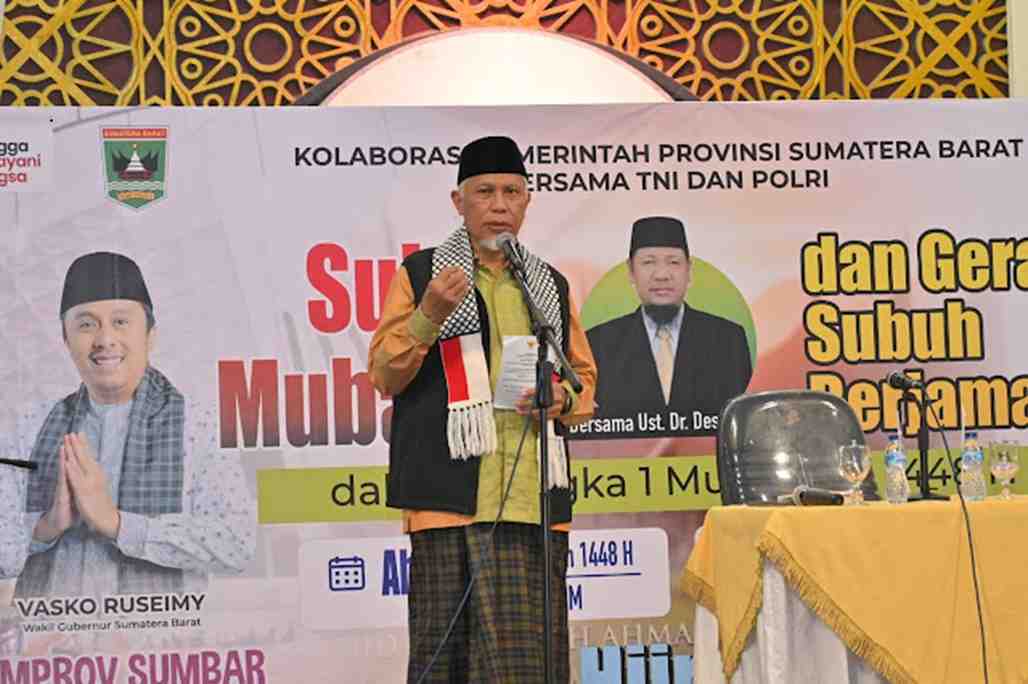 Gubernur Mahyeldi Ajak Masyarakat Maknai 1 Muharam dengan Perubahan dan Penguatan Karakter