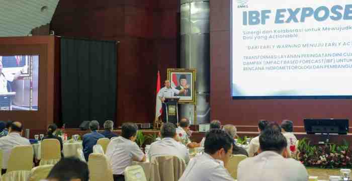 BMKG Gandeng Lintas Sektor Kembangkan Peringatan Dini Cuaca Berbasis Dampak