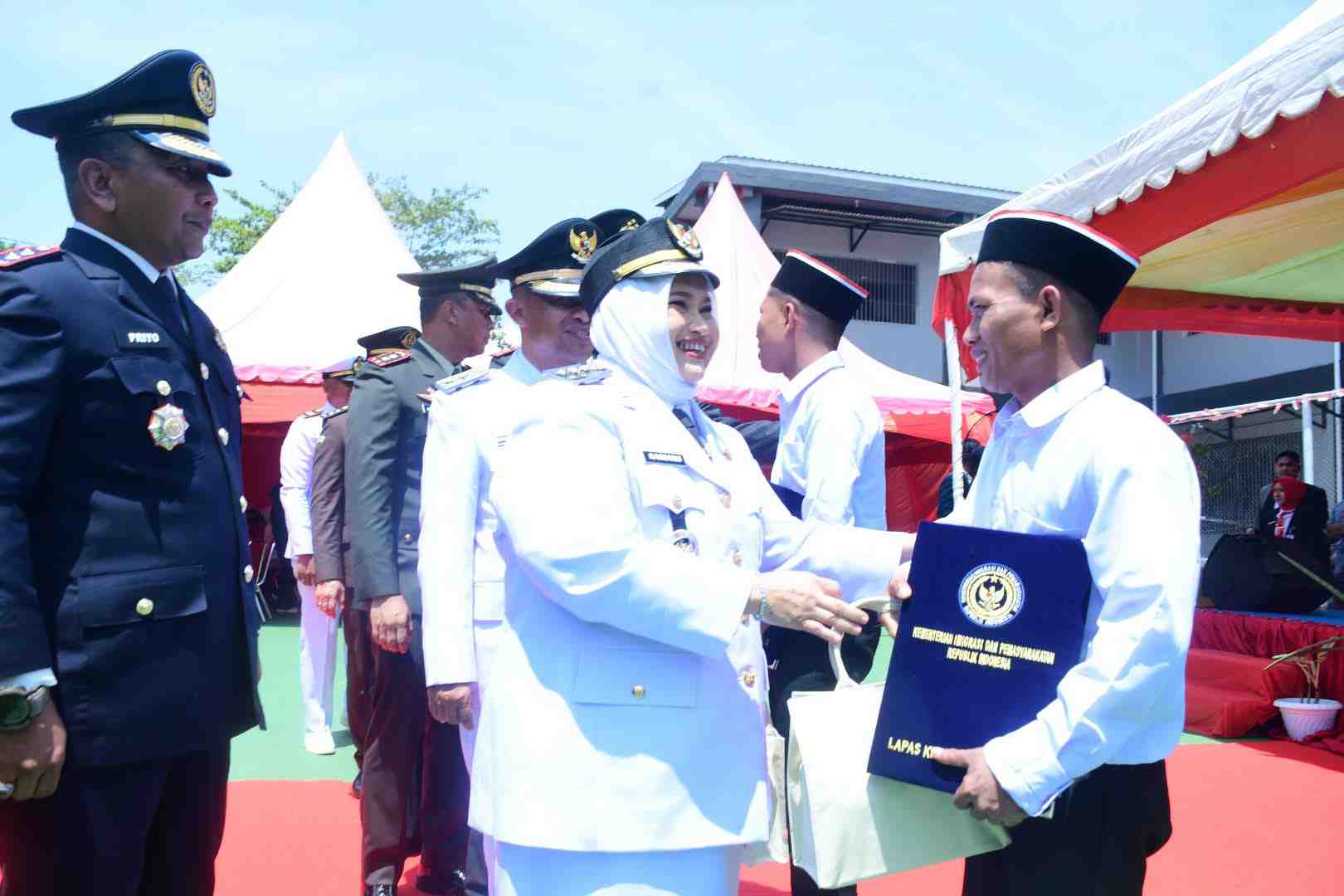 HUT ke-81 RI: 929 Narapidana Lapas Bengkalis Terima Remisi