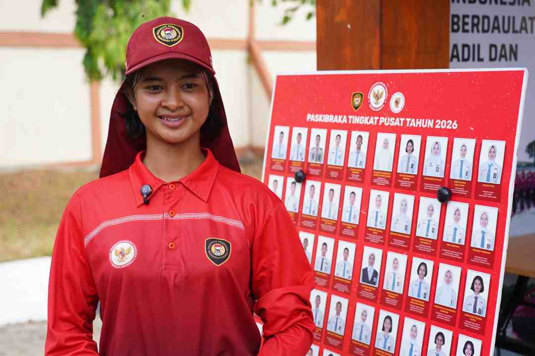 Dorongan Senior Bawa Angelica Ukir Sejarah Bondowoso di Paskibraka Nasional