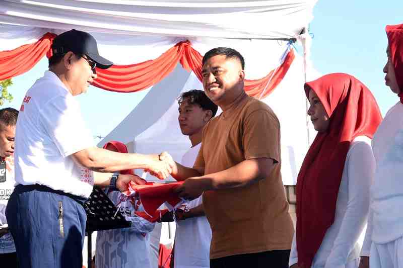 HUT ke-81 RI, Gubernur Gorontalo Minta ASN Bagikan Bendera 