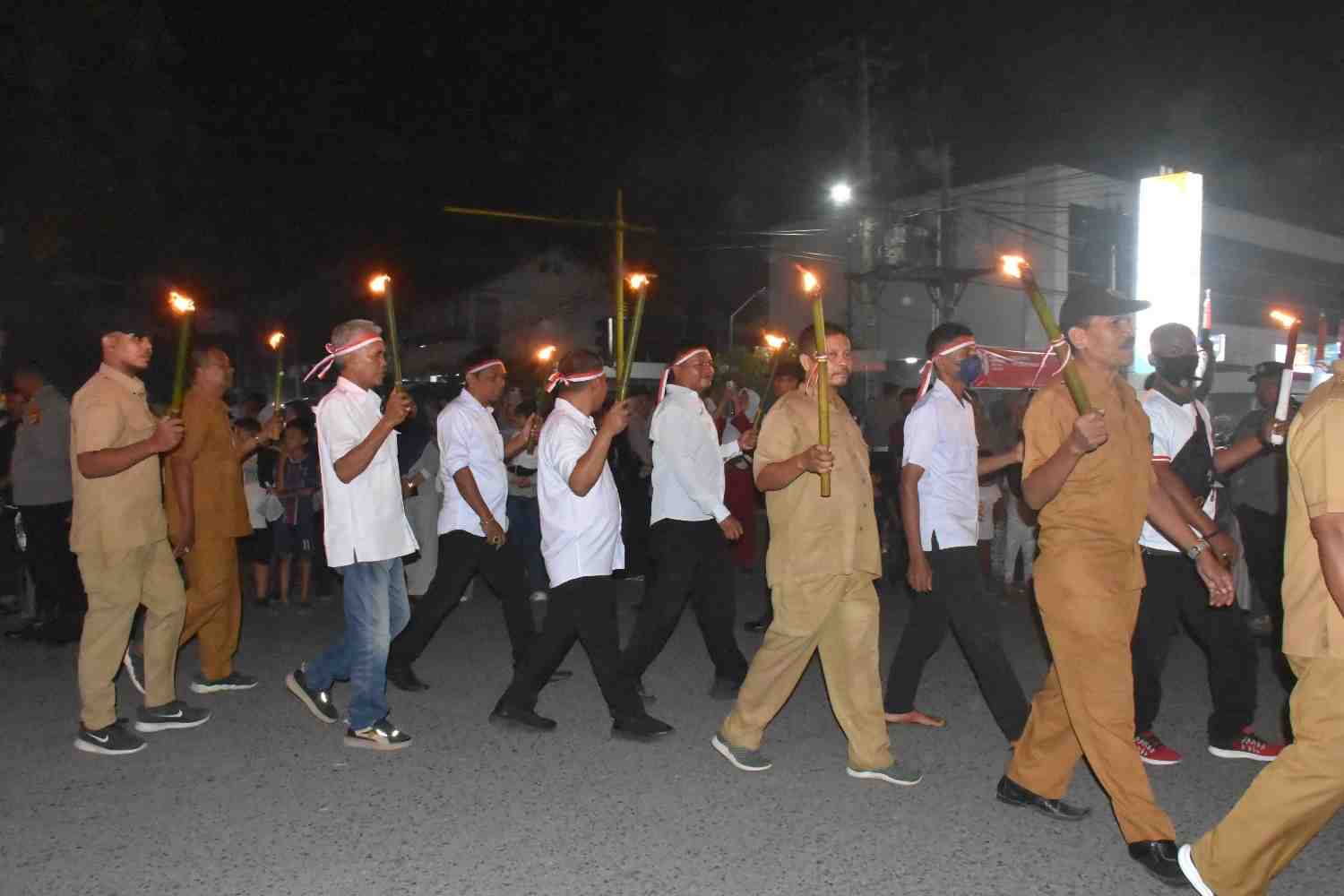 Obor Pawai Taptu Menyala, Semangat Bireuen Digelorakan