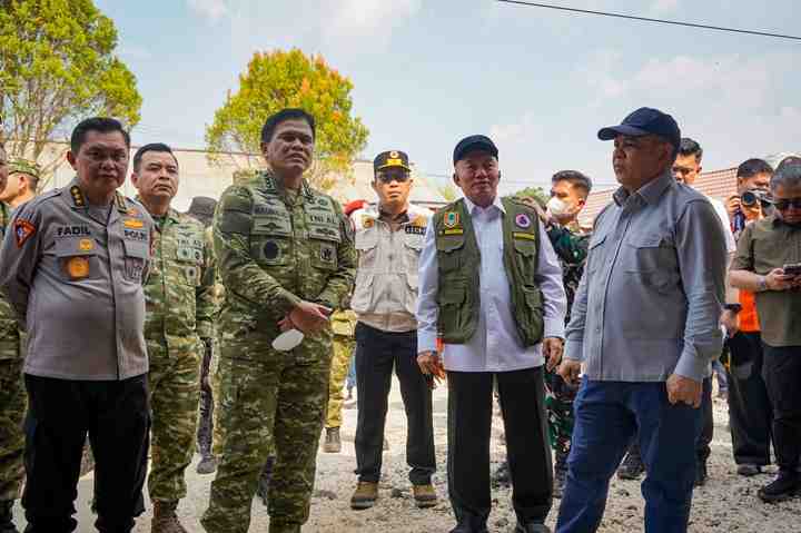 Instruksi Prabowo, KSAL Turun Langsung Pastikan Karhutla Terkendali