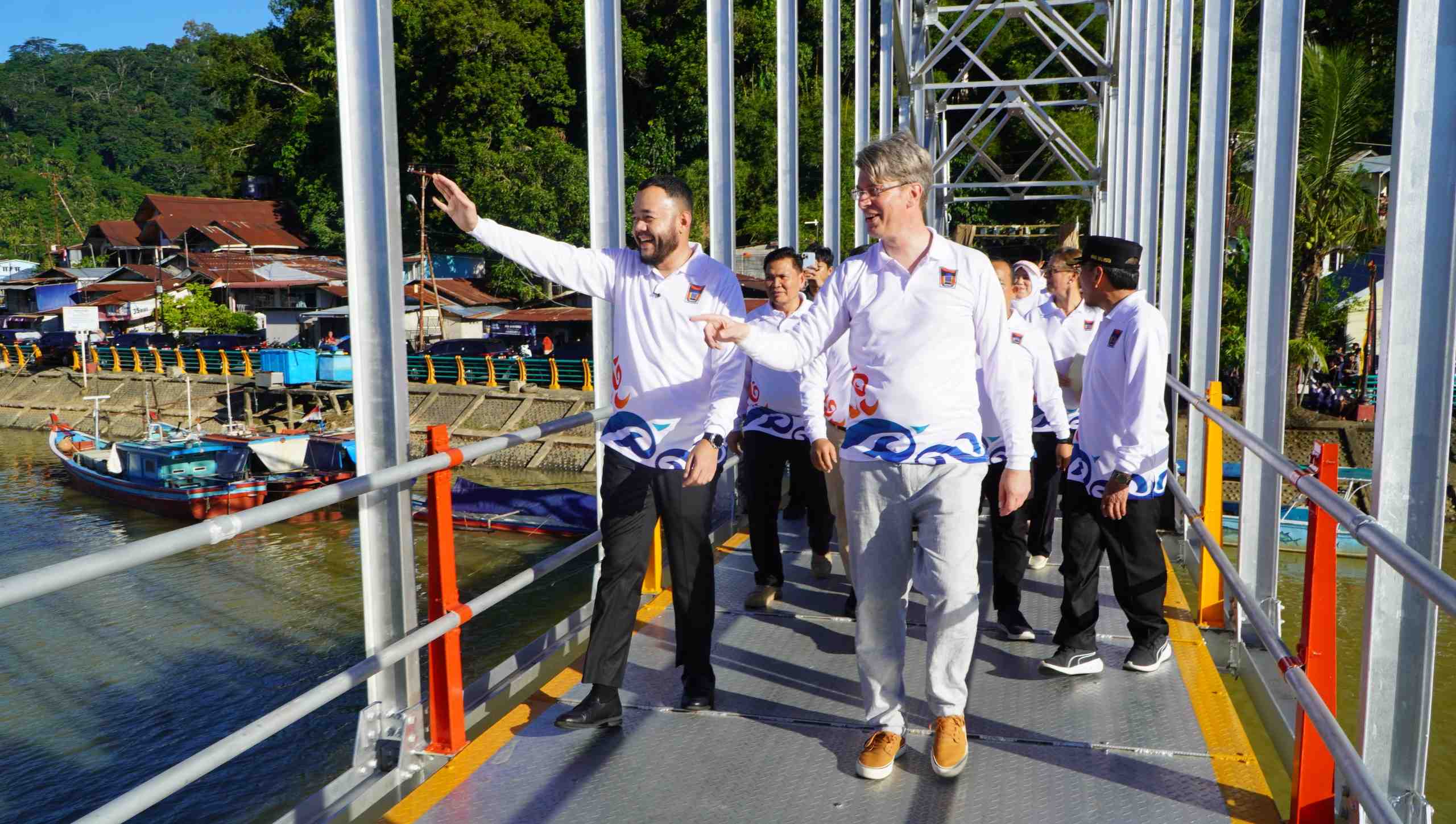 Jembatan Hildesheim Resmi Berdiri di Padang