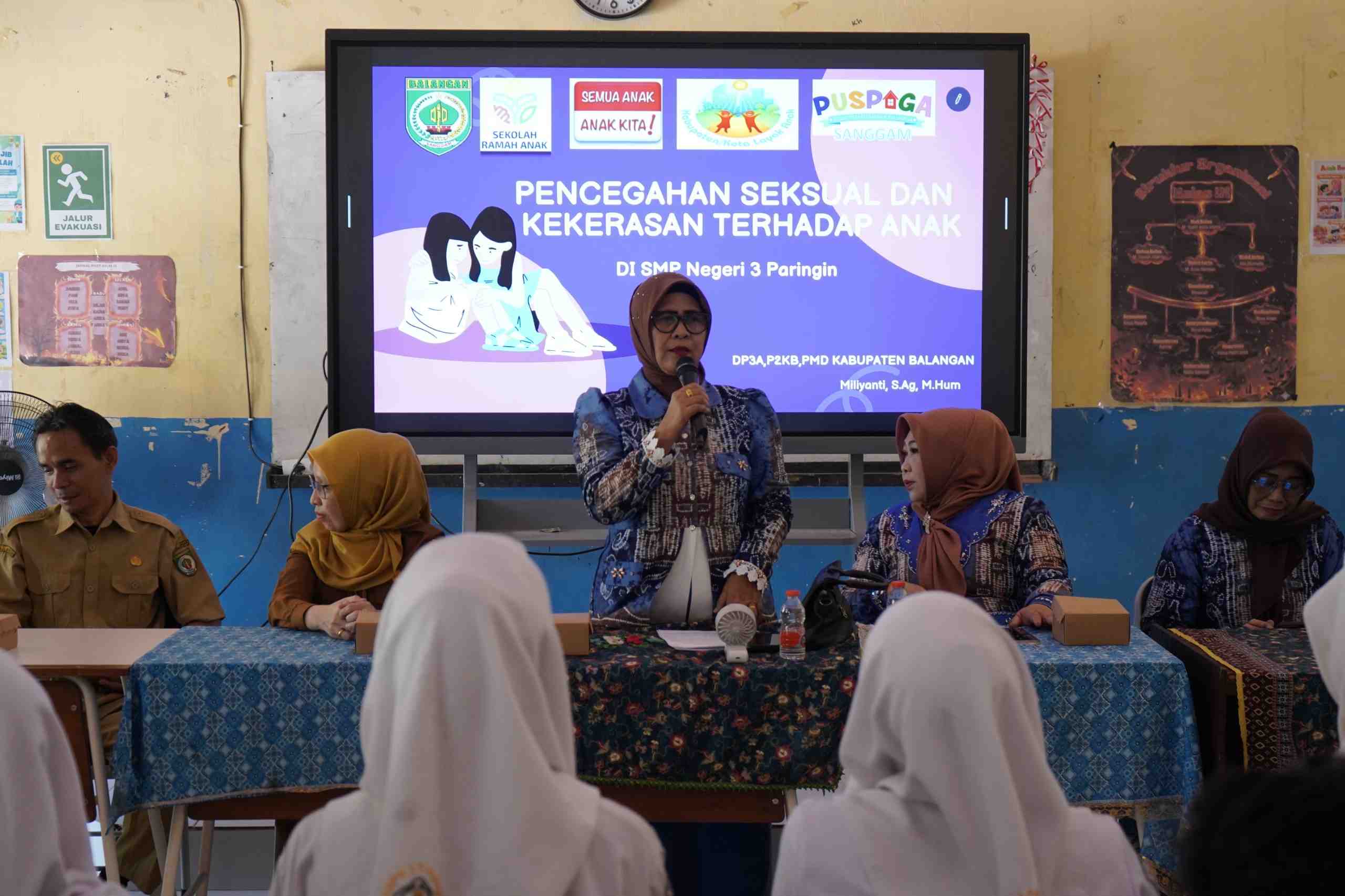 GOW Balangan Edukasi Siswa Kenali dan Cegah Kekerasan Seksual