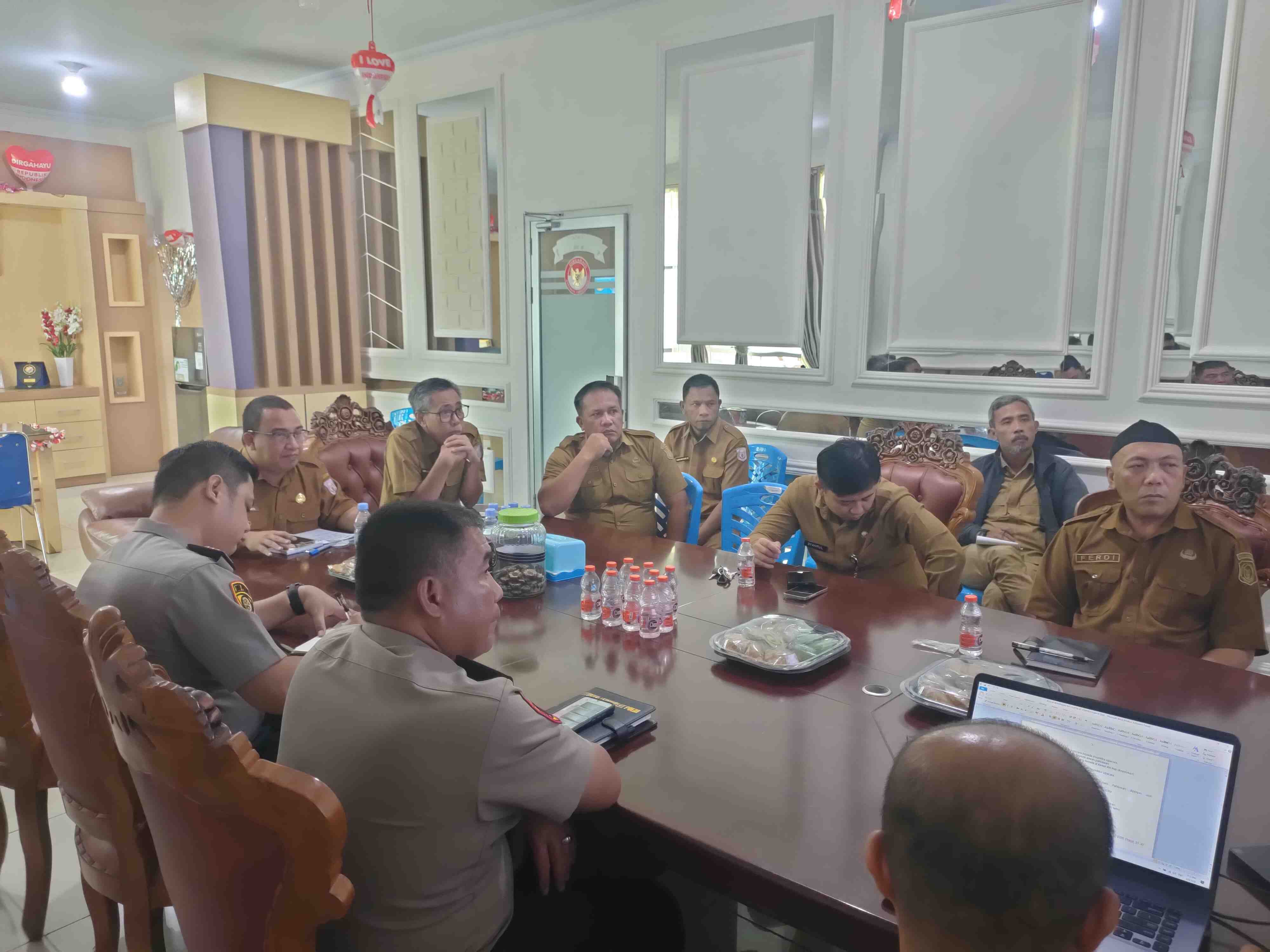 Pemprov Gorontalo Matangkan Persiapan Apel Kehormatan dan Renungan Suci