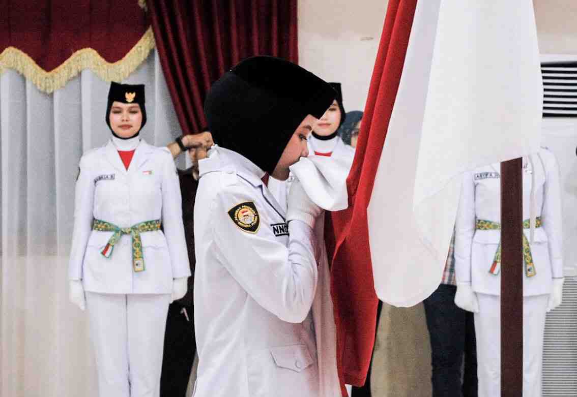 35 Paskibra Bireuen Siap Kibarkan Merah Putih
