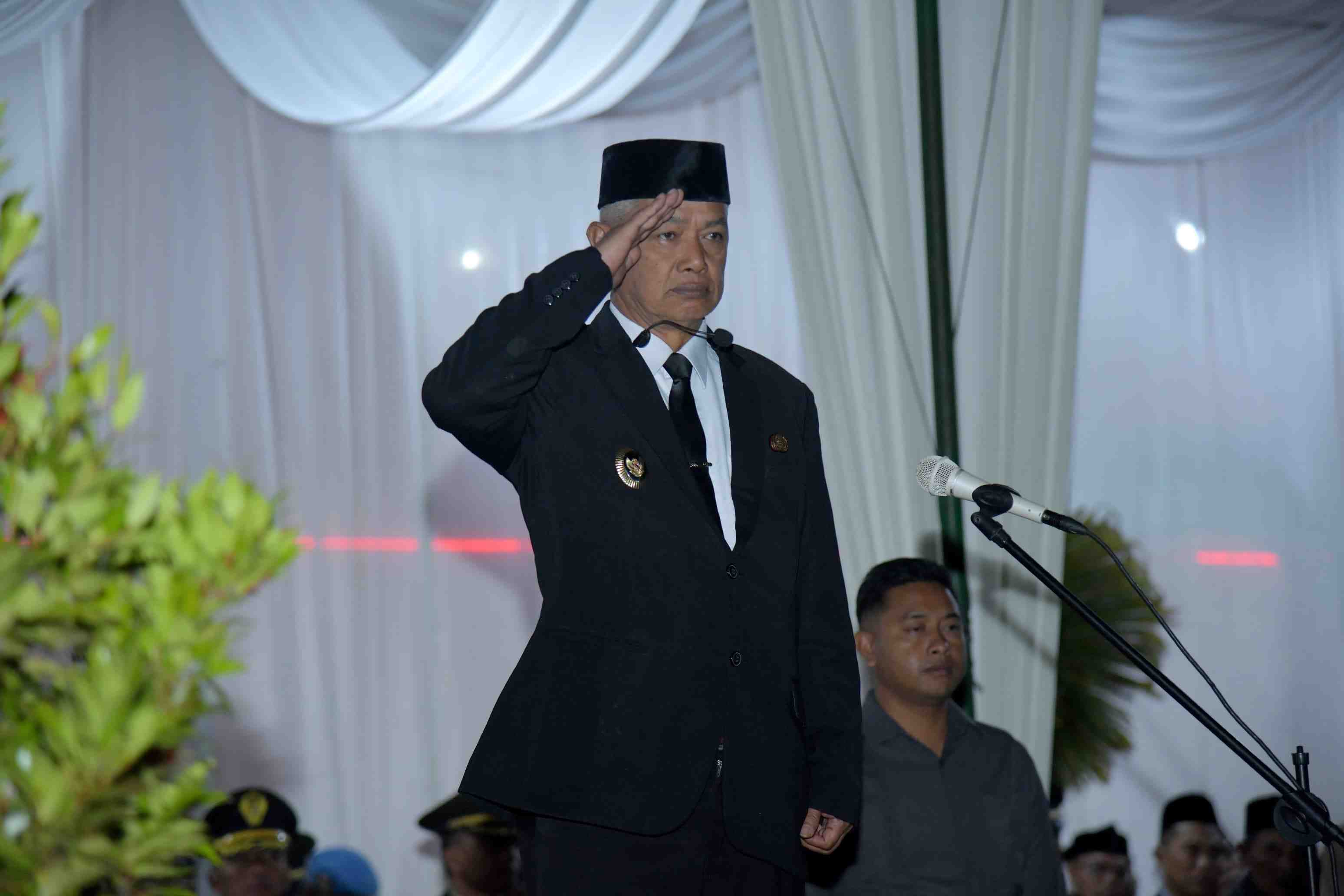 Cahaya Obor dan Semangat Perjuangan Warnai Malam Taptu di Bener Meriah