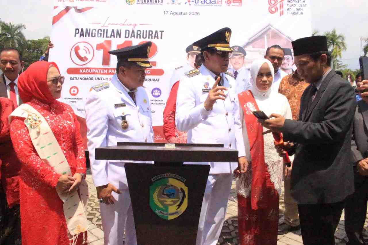 Pemkab Parigi Moutong Resmikan Layanan Panggilan Darurat 112