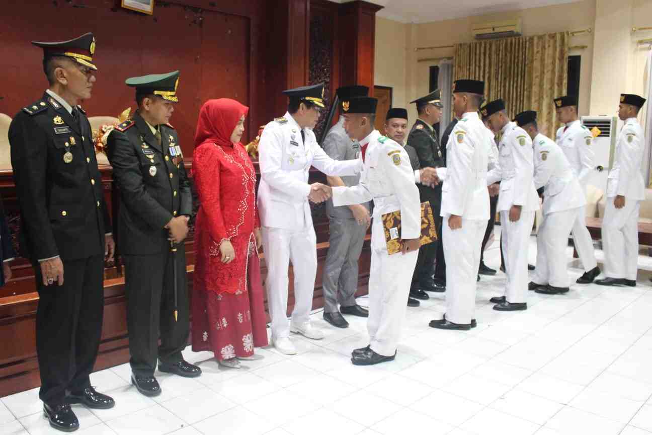 Bupati Apresiasi Kinerja Paskibraka Parigi Moutong
