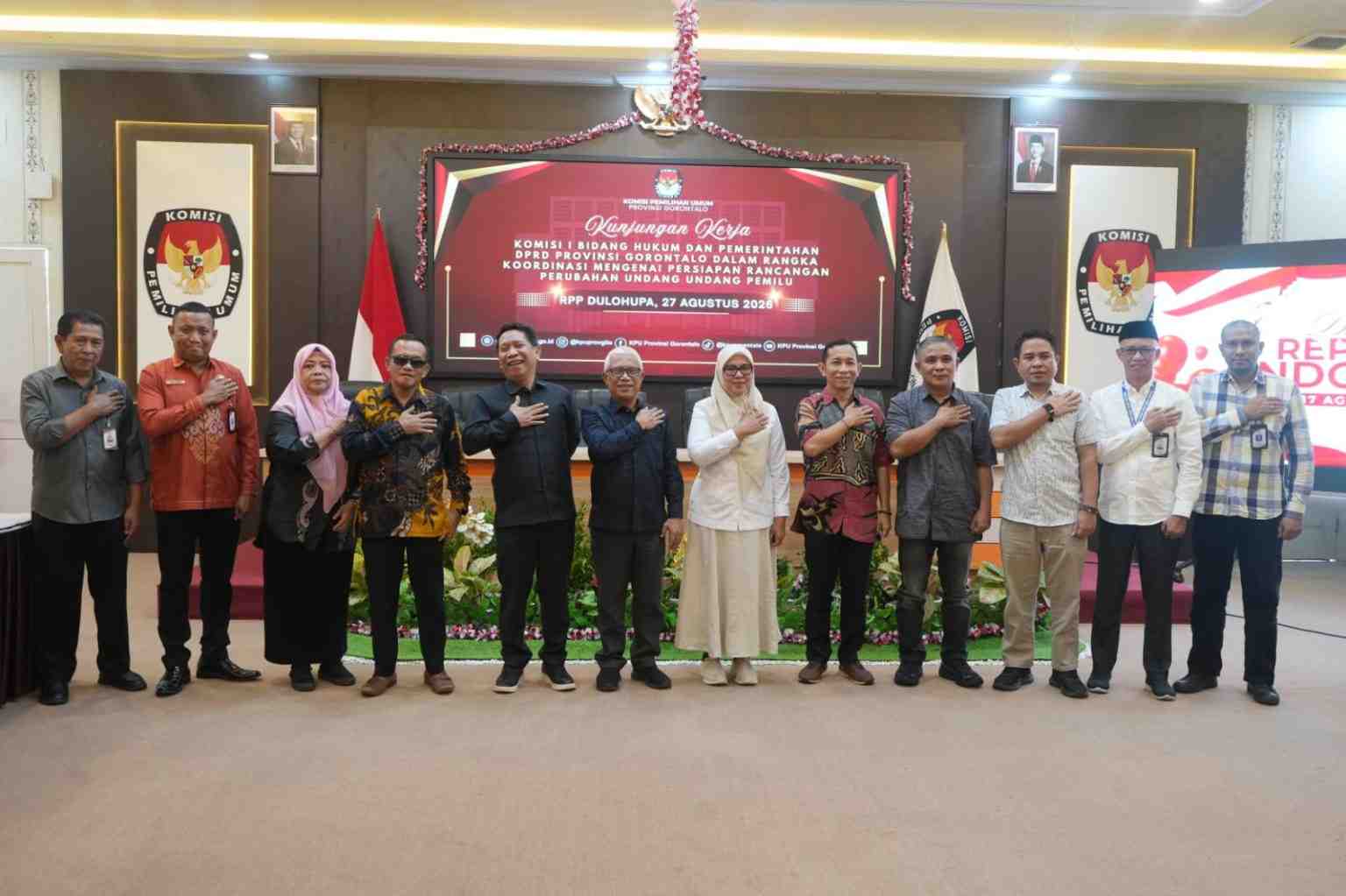 DPRD dan KPU Gorontalo Antisipasi Perubahan UU Pemilu