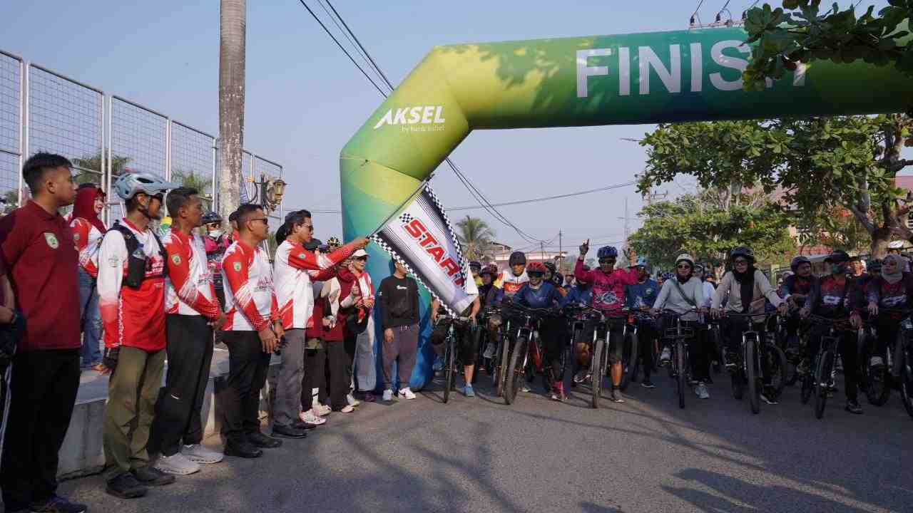 Fun Bike Balangan Diserbu Peserta dari Berbagai Daerah