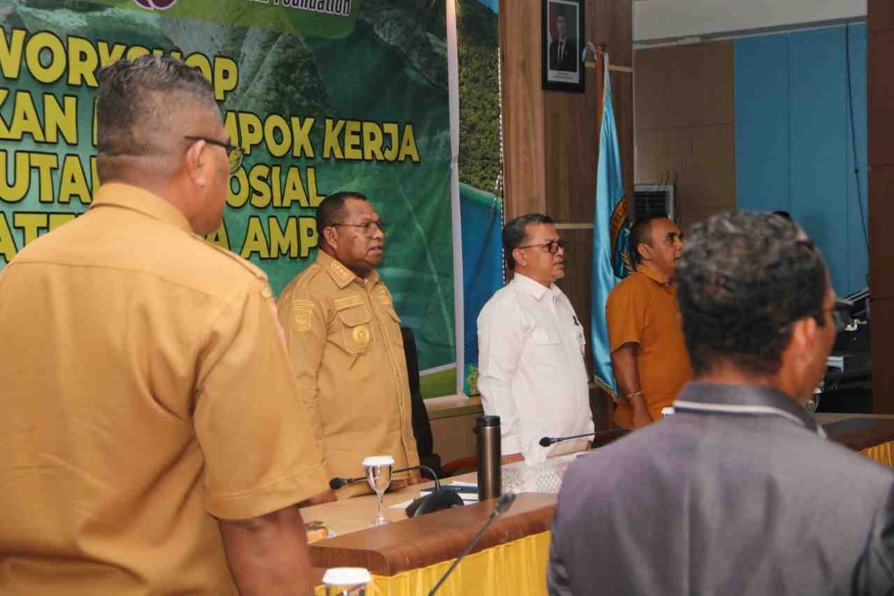 Bupati Raja Ampat Dorong Pokja PPS Perkuat Kolaborasi Lintas Sektor