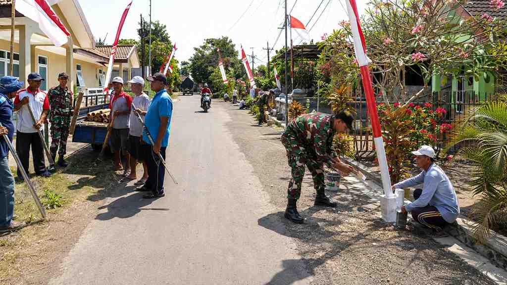 Warga Kraton Hidupkan Semangat Kemerdekaan