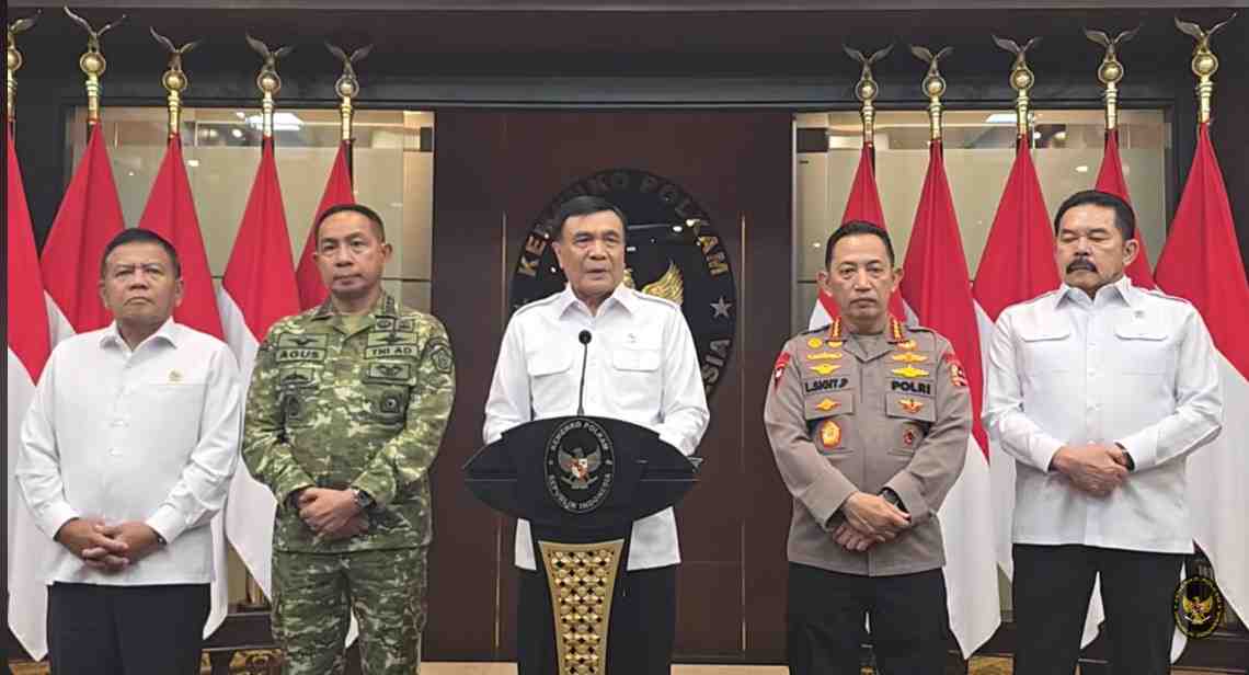 Menko Polkam: Keamanan Nasional Terkendali, Masyarakat Diminta Tak Terpengaruh Hoaks