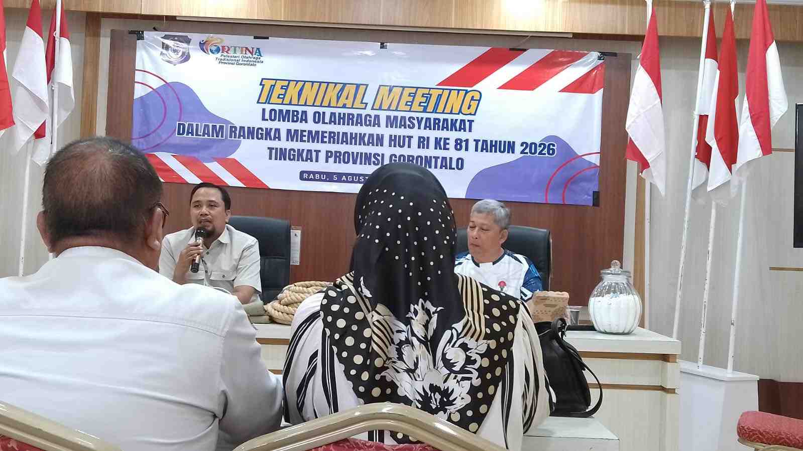 HUT ke-81 RI, Pemprov Gorontalo Siapkan Lomba Olahraga Tradisional