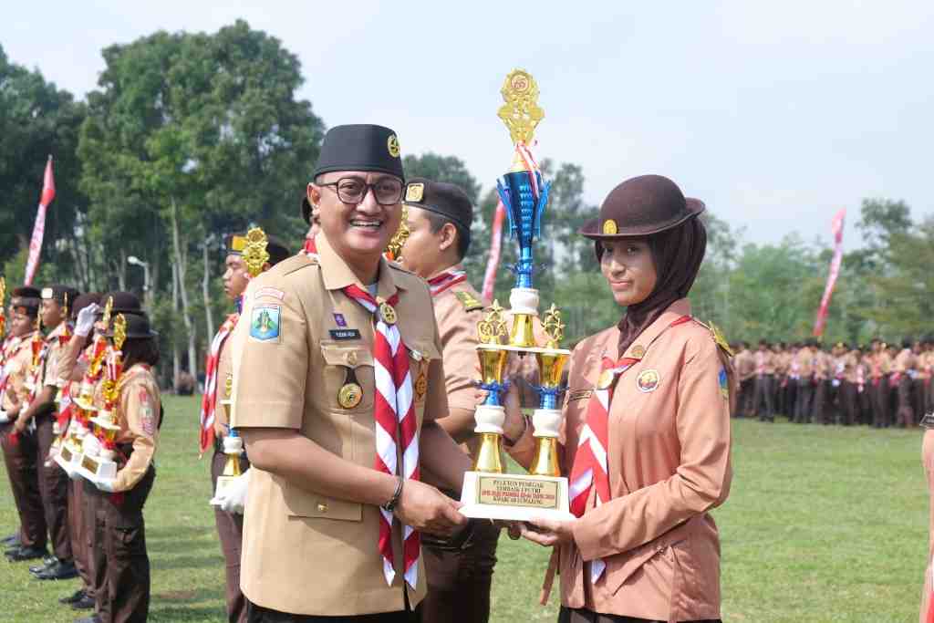 Pramuka tak Cukup Berkemah, Generasi Muda Lumajang Ditantang Jadi Pencipta Solusi