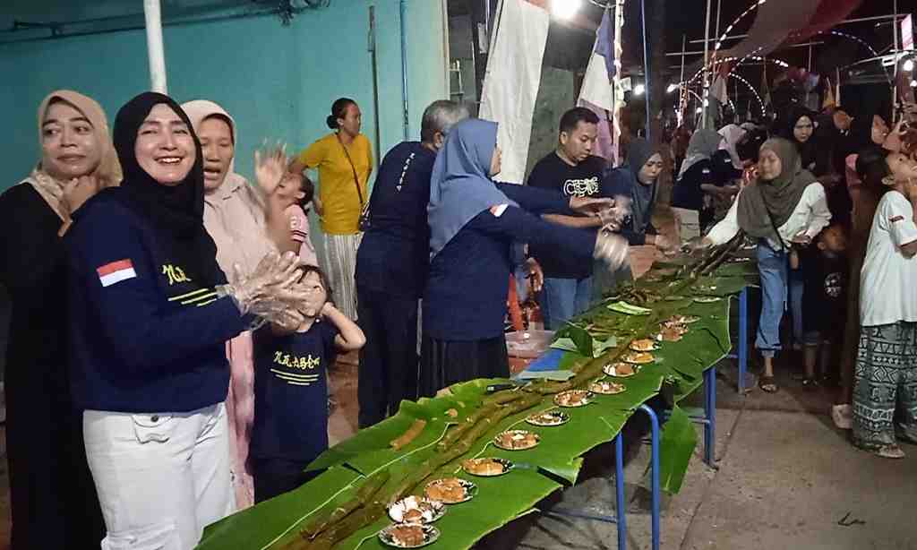 Resep Keguyuban Warga Denasri Kulon: Olah 7 Kuintal Singkong Jadi Bentangan Lengko di HUT RI