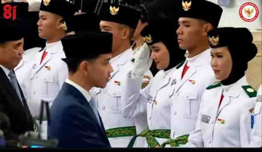 76 Anggota Paskibraka Dikukuhkan, Siap Bertugas pada Upacara HUT ke-81 RI