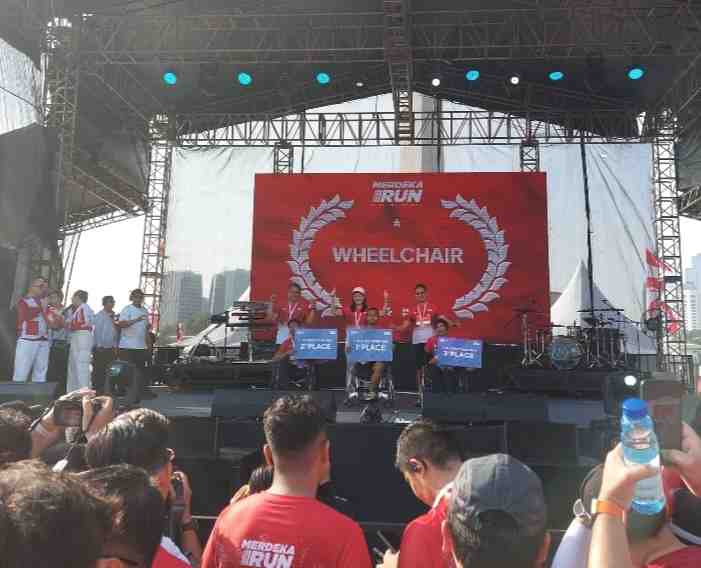 Ini Daftar Lengkap Juara Merdeka Run 2026, Odekta Naibaho hingga Atlet Wheelchair Naik Podium