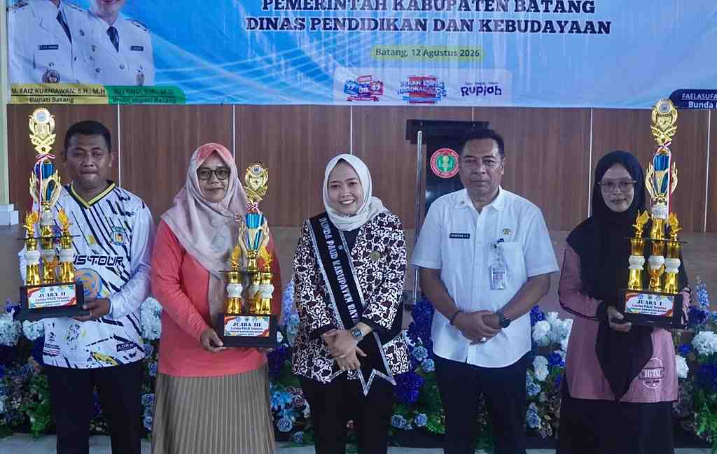 TK Pucuk Mekar Bawang Raih Juara PAUD Teladan Kabupaten Batang
