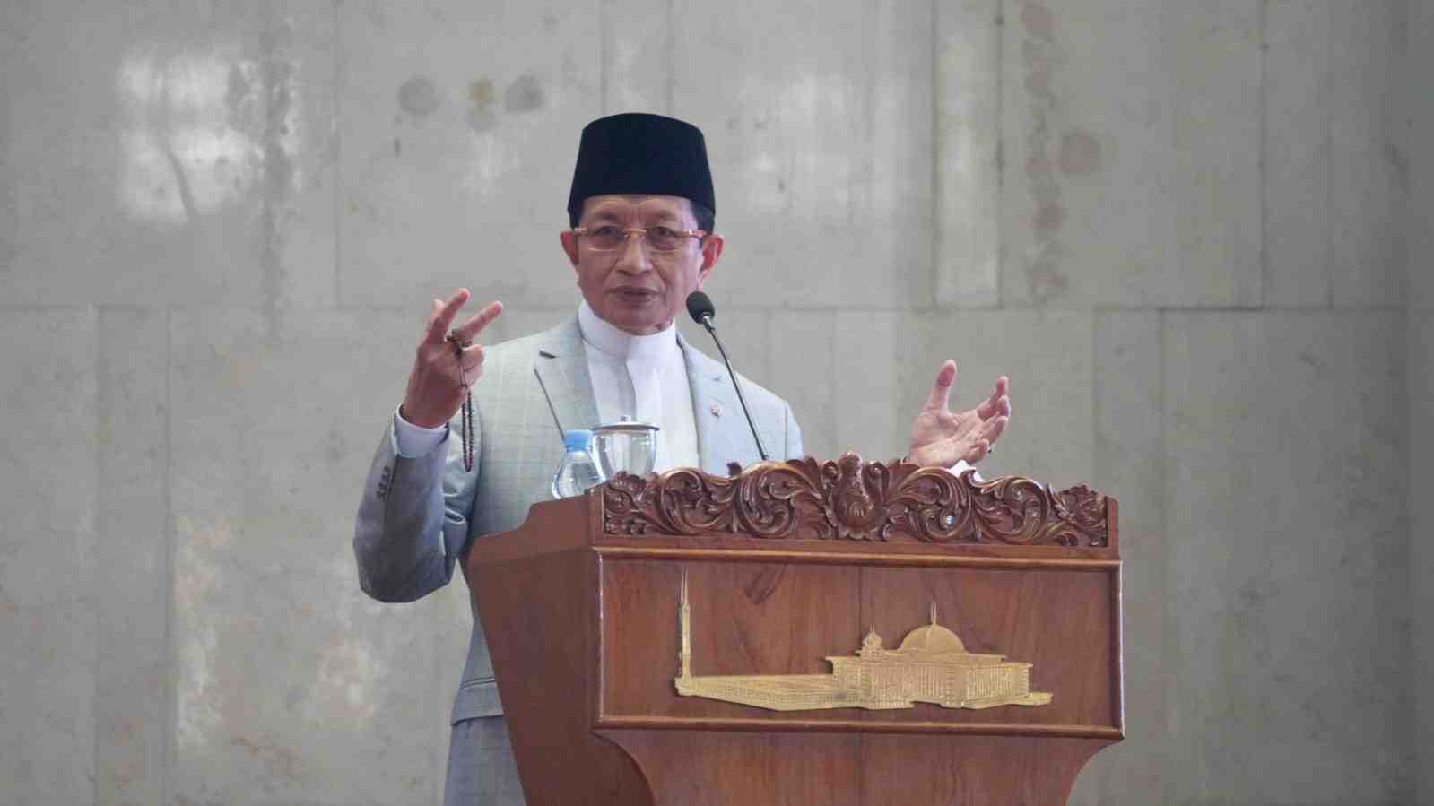 Menag Nasaruddin Ajak Generasi Muda Teladani Nabi Muhammad, Kembangkan Talenta dan Adab