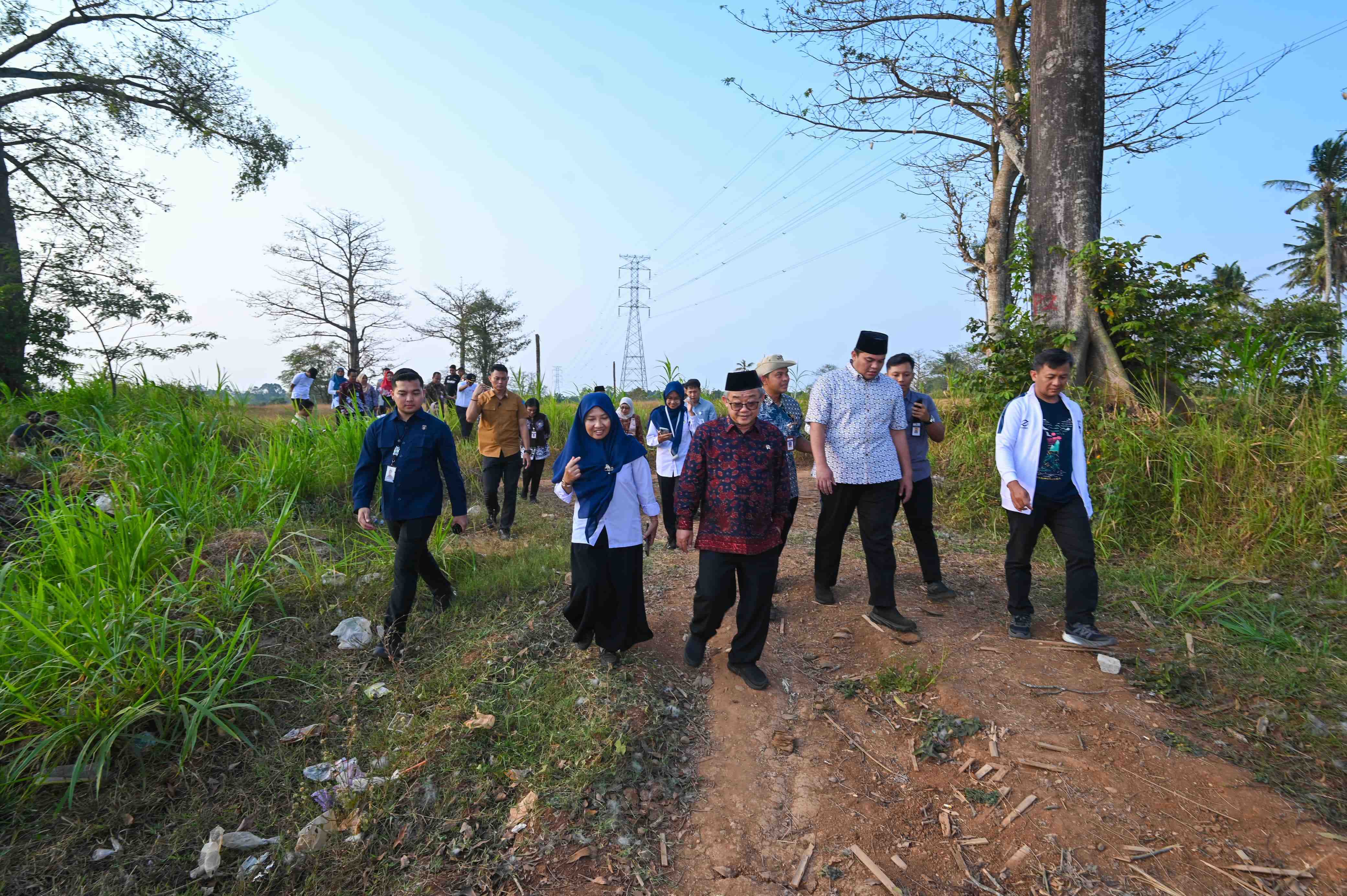 Mendikdasmen Tinjau Lahan SNT Jepara, Percepat Pembangunan Sekolah Terintegrasi
