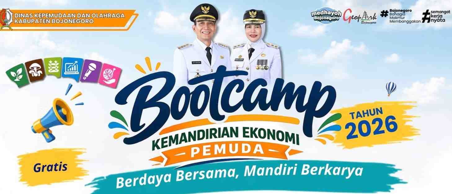Kuota Terbatas! Bootcamp Pemuda Bojonegoro Buka Enam Pelatihan Usaha Gratis