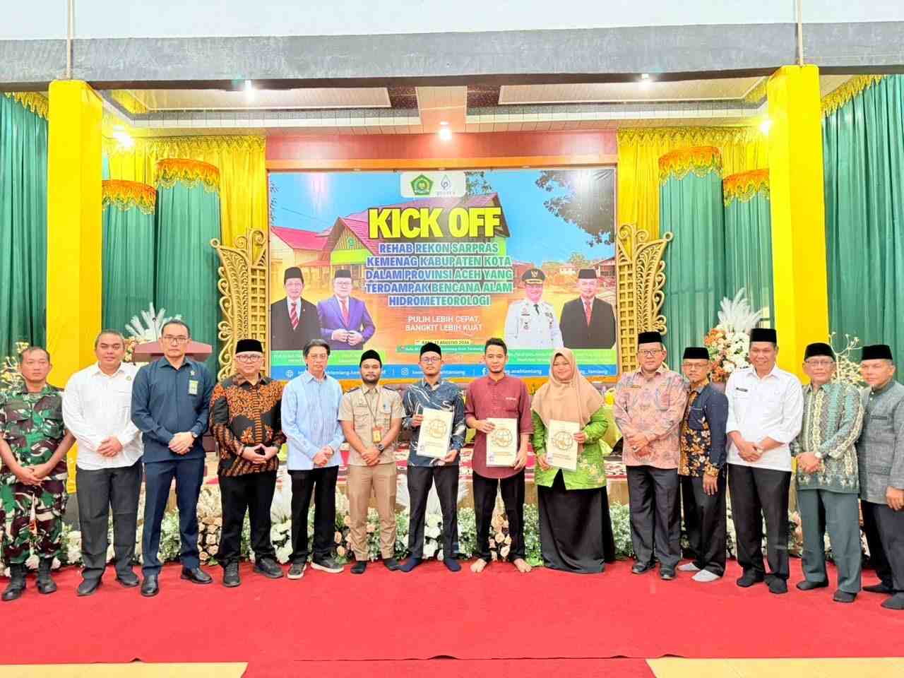 Kemenag Mulai Rehab Rekon Pascabencana di Aceh, Tekankan Sinergi dan Akuntabilitas