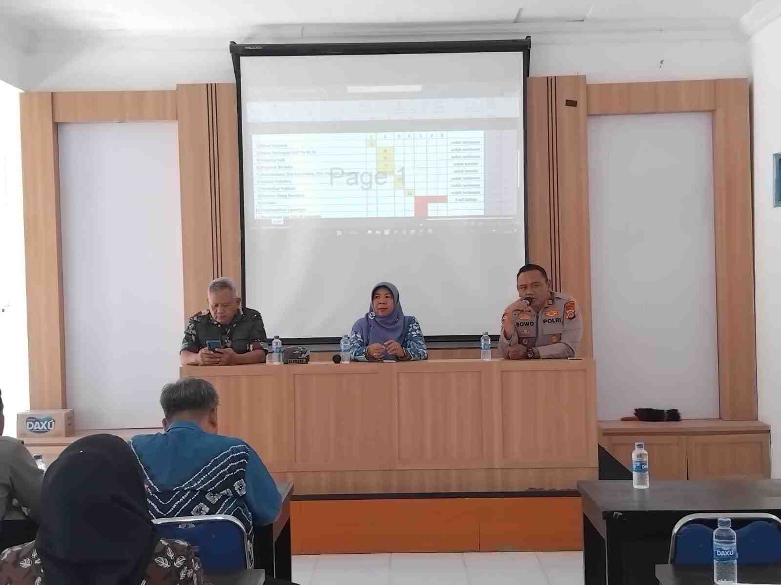 Kapanewon Gamping Matangkan Persiapan Upacara HUT ke-81 Kemerdekaan RI