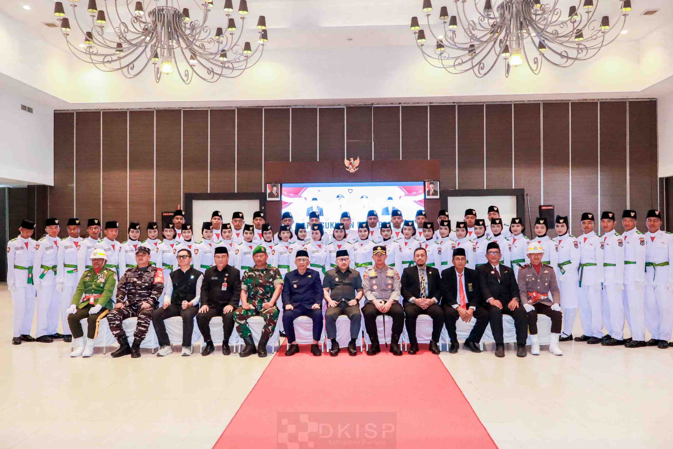 Paskibraka Banggai 2026 Dikukuhkan, Bupati Tekankan Keteladanan