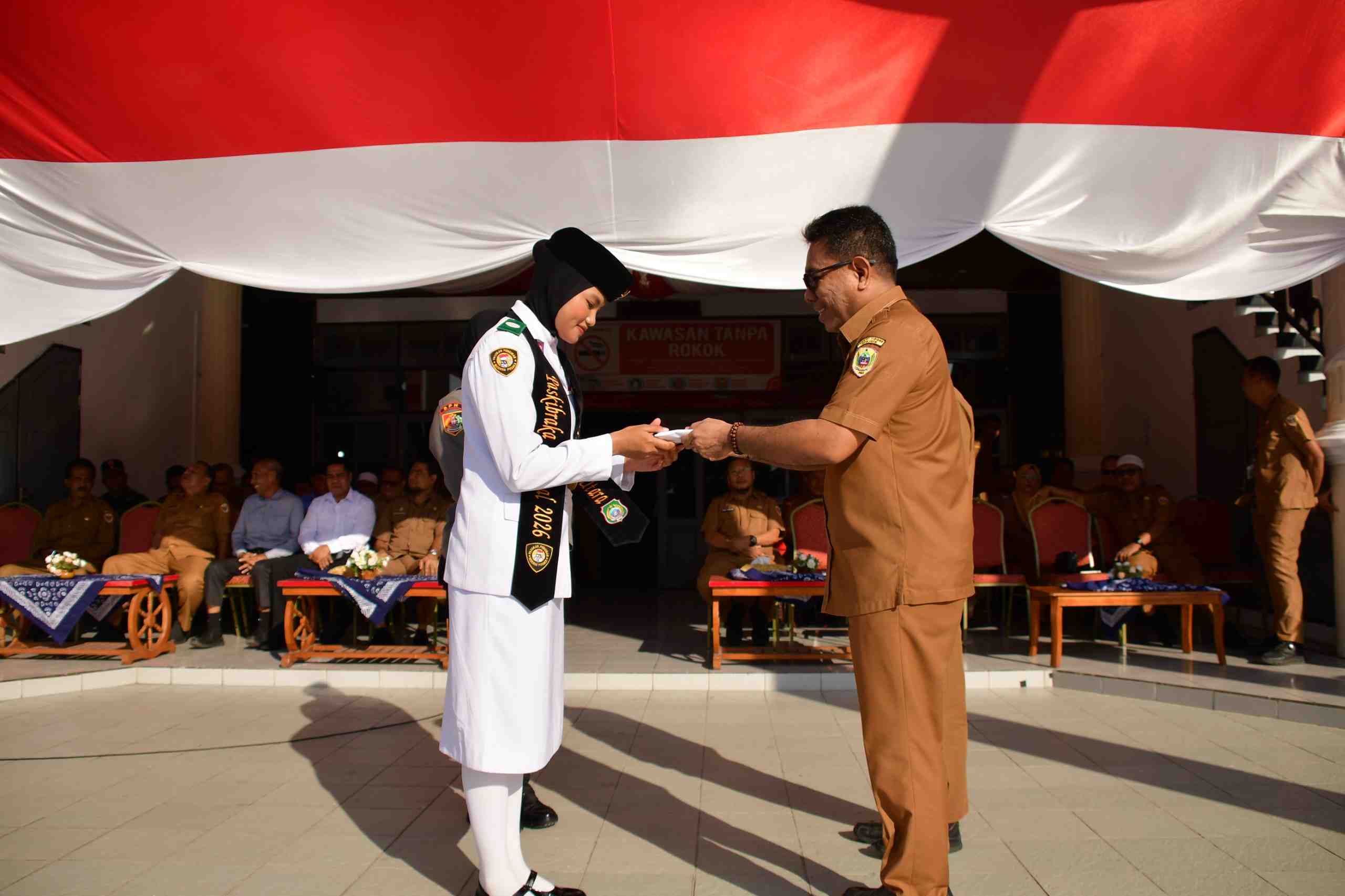 Wawali Ahmad Laiman Apresiasi Paskibraka Nasional Asal Tidore