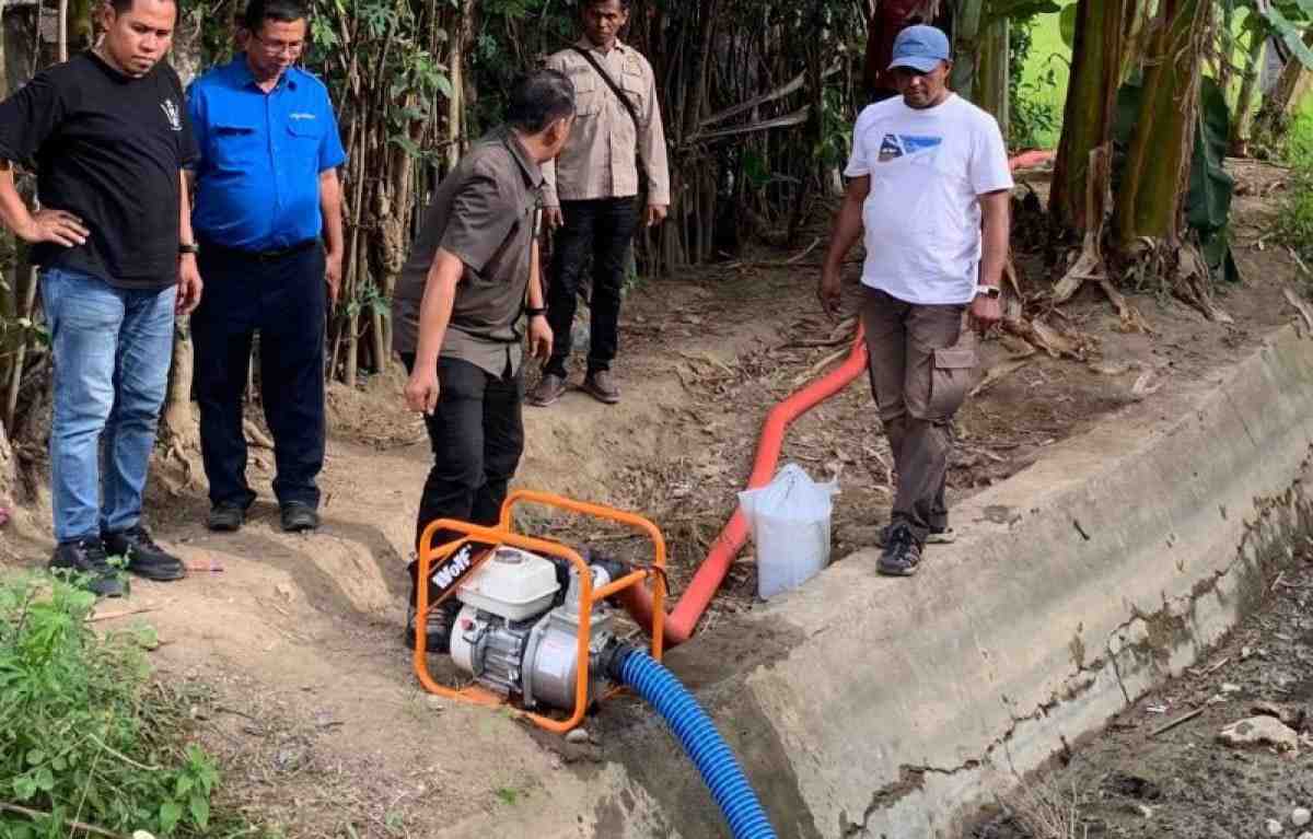 Pemkab Aceh Besar Distribusikan Air ke Sawah Terdampak Kekeringan