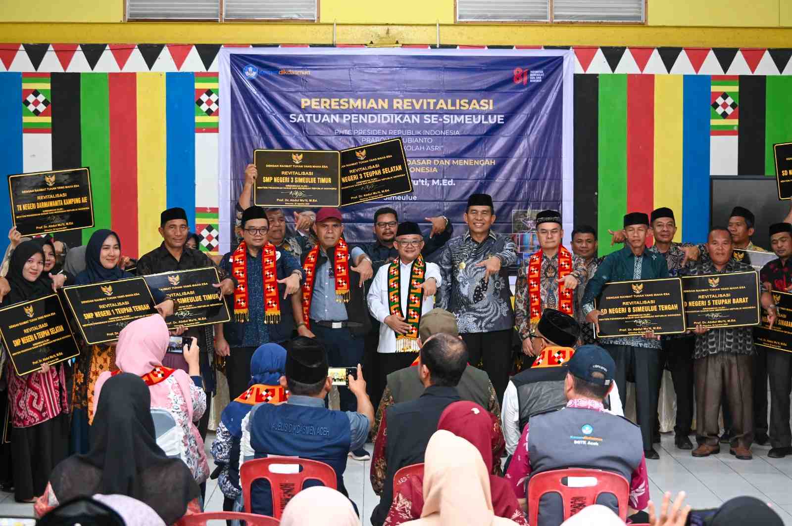 Kemendikdasmen Revitalisasi Sekolah di Simeulue, 59 Satuan Pendidikan Rampung