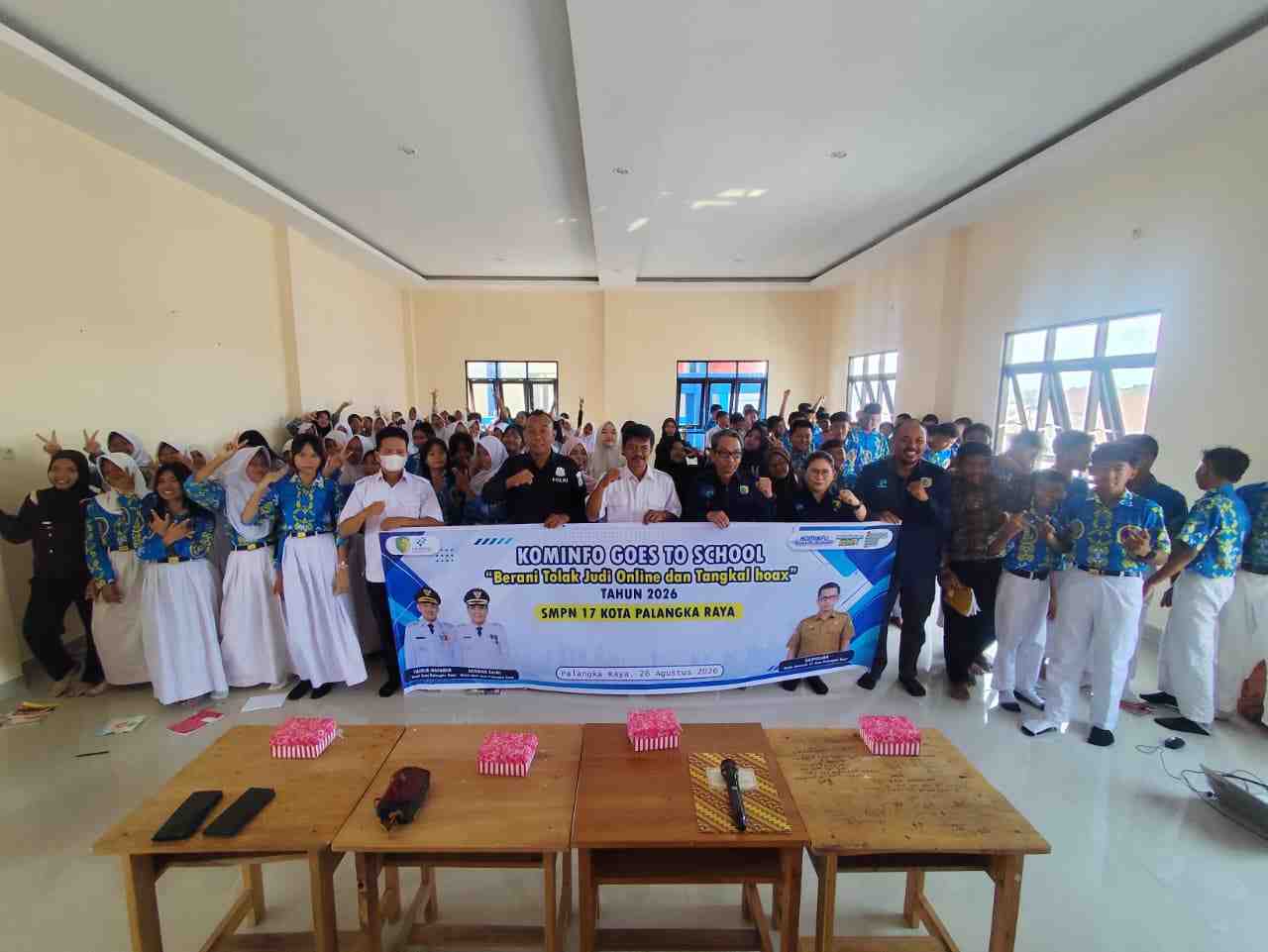 Pelajar Palangka Raya Dibekali Tameng Lawan Hoaks